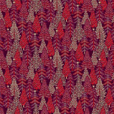 Tissu MAKOWER NOEL ENCHANTE 029R