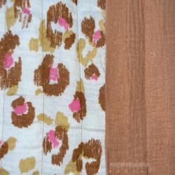 Tissu coton Double Gaze KARULA / CARAMEL 