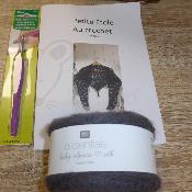 KIT Etole au crochet GRIS